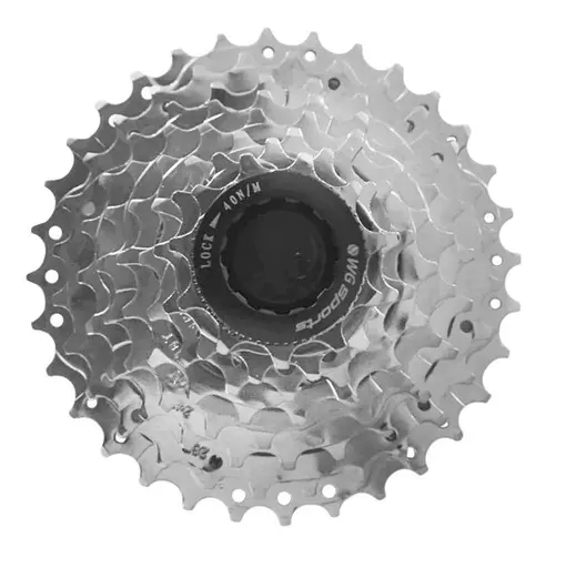RODA LIVRE K7 8V ACO CROMAADO 11-32D REF: WGRDL0013 MARCA: WG SPORTS