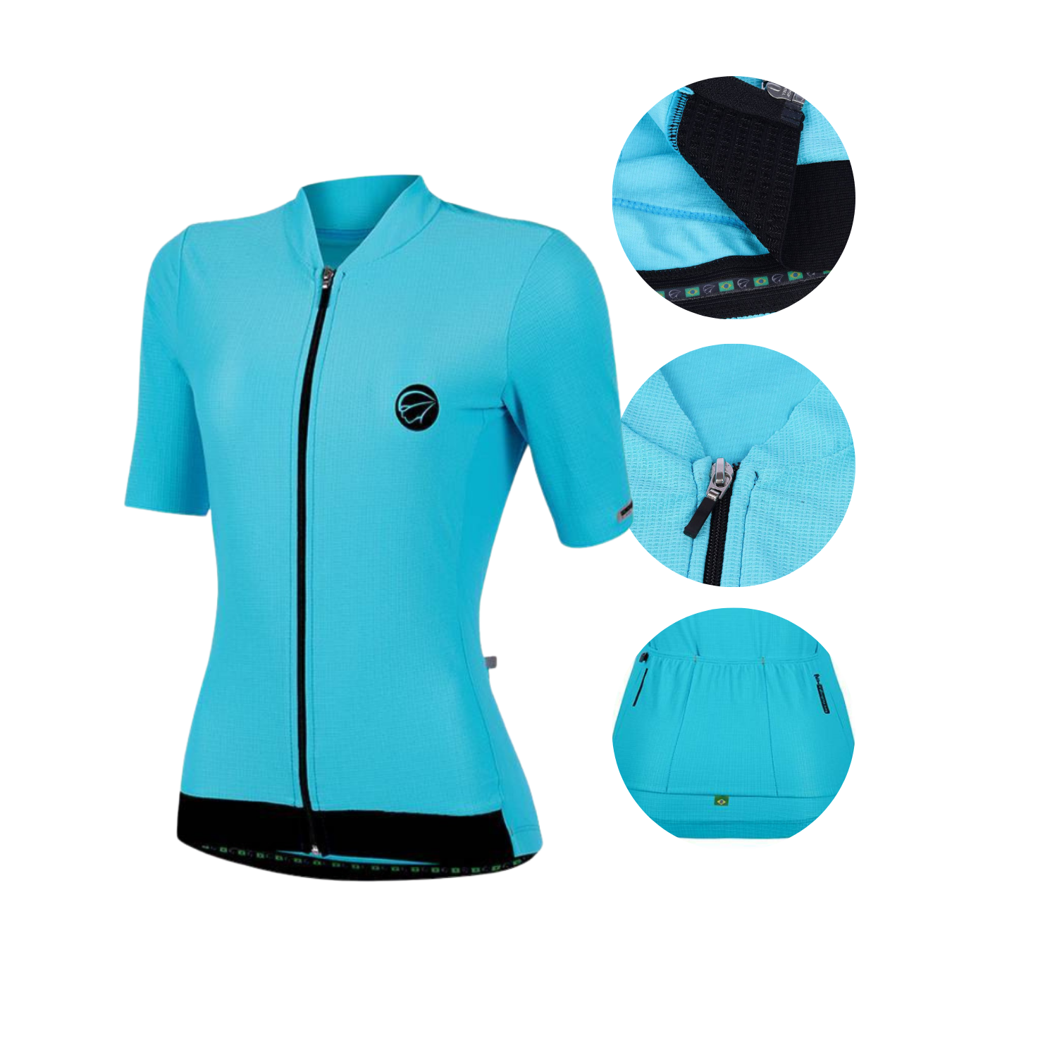 CAMISA MC FIBER CELESTE FEMININA GG