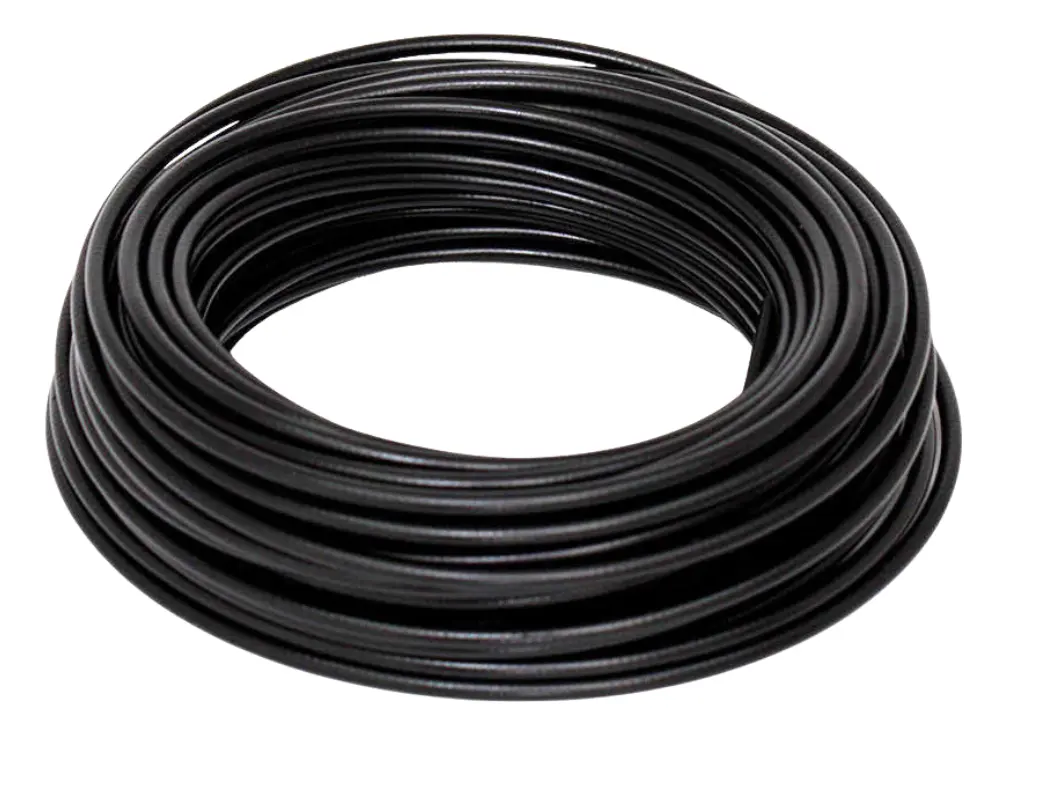 CONDUITE 2P ESPIRAL 4.7MM ROLO 20M PRETO