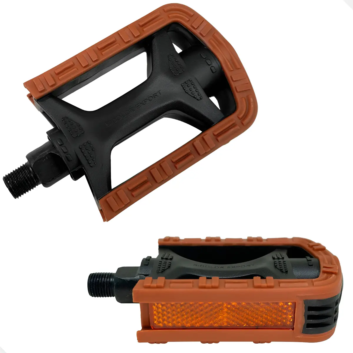 PEDAL 9/16 ESPORT NY BICOLOR C/REFL. MARROM PEDAL 9/16 ESPORT N REF: 52601031 MARCA: ROYAL CICLO
